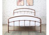 4ft6 Double Retro bed frame,Rose Gold,metal,tube style.Rustic,traditional industrial 2